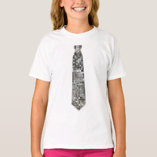 Niedlicher silberner T-Shirt