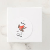 Niedlicher Singvogel Cartoon Geschenkanhänger (Beispiel)