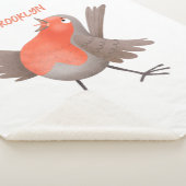 Niedlicher Singvogel Cartoon Sherpadecke (3/4)