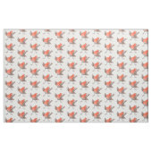 Niedlicher Singvogel Cartoon Stoff (Fat Quarter (45,7 x 55,9 cm))
