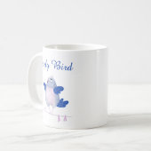 Niedlicher Singvogel Kaffeetasse (Vorderseite Links)