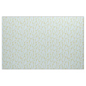 Niedlicher Sinterklaas Staf auf hellblauem Hinterg Stoff (Fat Quarter (45,7 x 55,9 cm))
