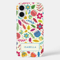 Niedlicher skandinavischer Blumenbezirk Personalis