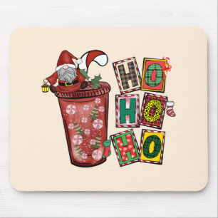 Niedlicher skandinavischer Weihnachtsmann Gnome -  Mousepad