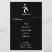 Niedlicher Skateboarder Name und Text hinzufügen Briefpapier (Vorderseite)