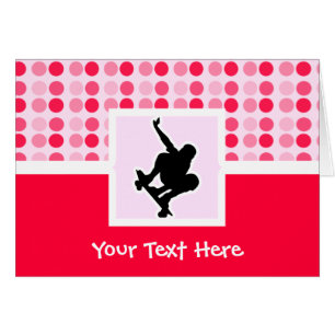 Niedlicher Skateboarding