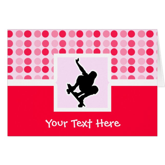 Niedlicher Skateboarding (Vorderseite (Horizontal))