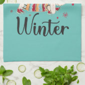 Niedlicher Skaten Geschirrtuch (Gefaltet)