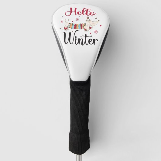 Niedlicher Skaten Golf Headcover (Vorderseite)