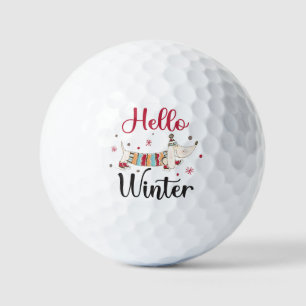 Niedlicher Skaten Golfball