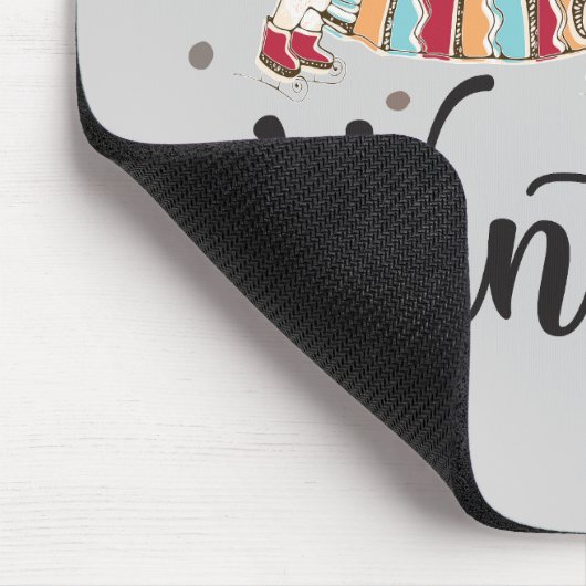 Niedlicher Skaten Mousepad (Ecke)