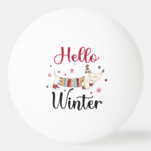 Niedlicher Skaten Tischtennisball