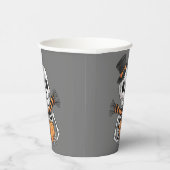 Niedlicher Skelettbildbecher Pappbecher (Rechts)