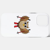 Niedlicher Skifahrer Cartoon Case-Mate iPhone Hülle (Rückseite (Horizontal))