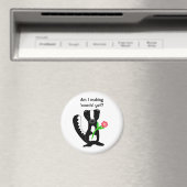 Niedlicher Skunk mit Sprichwort Magnet (In Situ (Geschirrspüler))