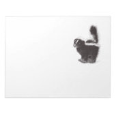 Niedlicher Skunk Notizblock (Vorderseite)