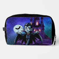 Niedlicher, skurriler Halloweenvampir