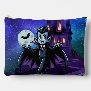 Niedlicher, skurriler Halloweenvampir Zubehörtasche