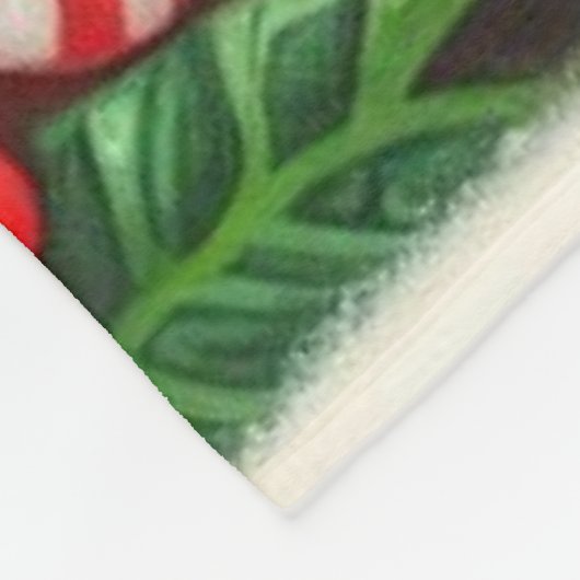 Niedlicher, skurriler Lebkuchen Fleecedecke (Ecke)