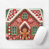 Niedlicher, skurriler Lebkuchen Mousepad (Mit Mouse)