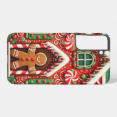 Niedlicher, skurriler Lebkuchen Samsung Galaxy Hülle (Rückseite (Horizontal))