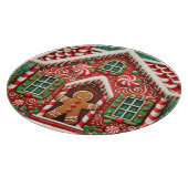 Niedlicher, skurriler Lebkuchen Schneidebrett (Ecke)