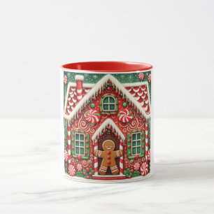 Niedlicher, skurriler Lebkuchen Tasse