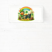 Niedlicher, skurriler St. Patrick's Day Banner (InSitu)