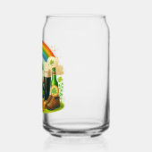 Niedlicher, skurriler St. Patrick's Day Dosenglas (Links)