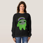 Niedlicher Sloth 63 Sweatshirt (Vorne ganz)