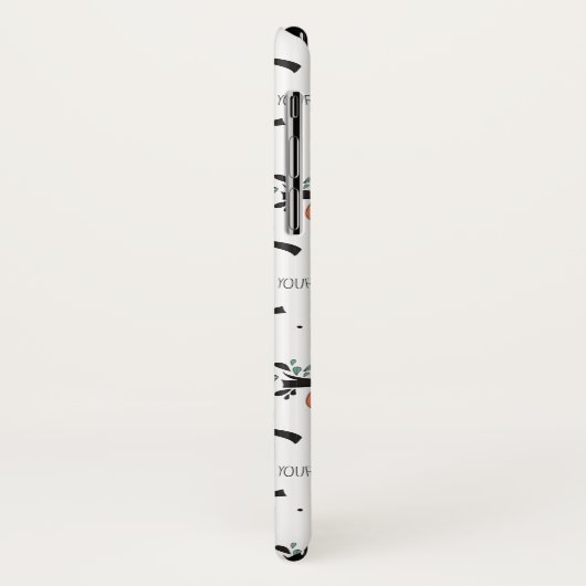 Niedlicher Sloth Case-Mate iPhone Hülle (Hinten/Links)