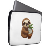 Niedlicher Sloth Drink Yerba Mate - Adorable Kawai Laptopschutzhülle (Vorne Rechts)