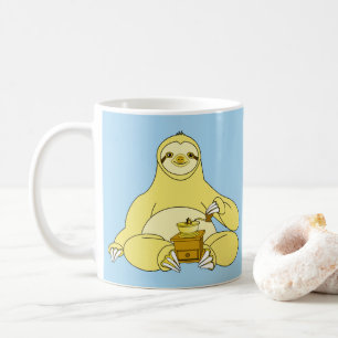 Niedlicher Sloth Kaffeetasse