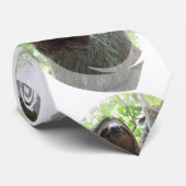 Niedlicher Sloth Krawatte (Gerollt)