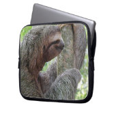 Niedlicher Sloth Laptopschutzhülle (Vorderseite Links)