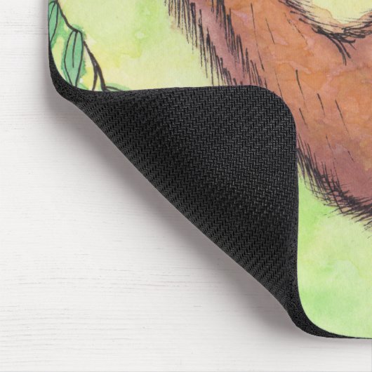 Niedlicher Sloth Mousepad (Ecke)