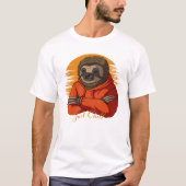Niedlicher Sloth T - Shirt (Vorderseite)