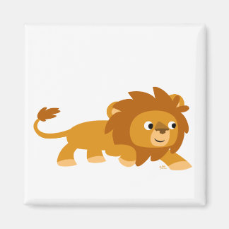 Niedlicher Smart Cartoon Lion Magnet