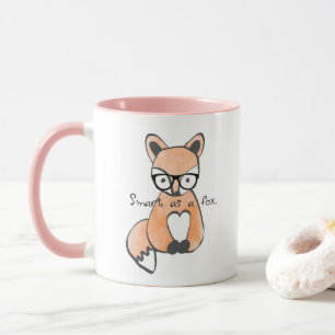 Niedlicher Smart Fox Tasse