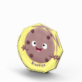 Niedlicher Smart-Schokolade-Chip-Cartoon Fotoblock (Rechts)