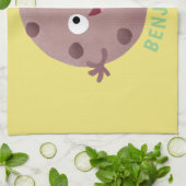 Niedlicher Smart-Schokolade-Chip-Cartoon Geschirrtuch (Gefaltet)