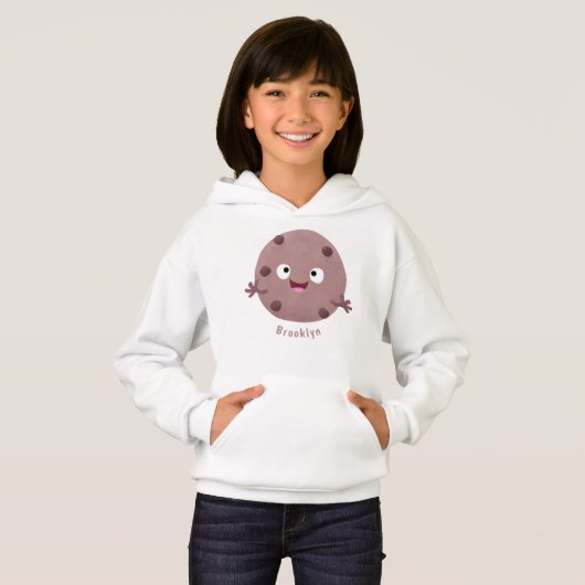 Niedlicher Smart-Schokolade-Chip-Cartoon Hoodie (Vorne ganz)