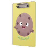 Niedlicher Smart-Schokolade-Chip-Cartoon Klemmbrett (Links)