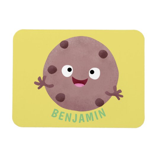 Niedlicher Smart-Schokolade-Chip-Cartoon Magnet (Horizontal)