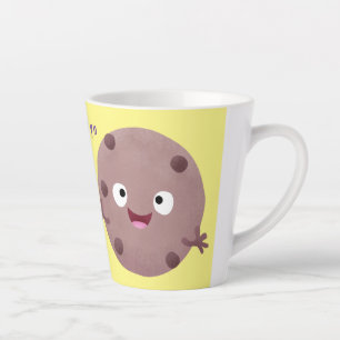 Niedlicher Smart-Schokolade-Chip-Cartoon Milchtasse