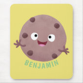 Niedlicher Smart-Schokolade-Chip-Cartoon Mousepad (Vorne)