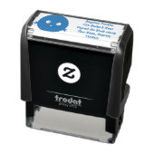 Niedlicher Smart-Schokolade-Chip-Cartoon Permastempel (Produkt)