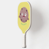 Niedlicher Smart-Schokolade-Chip-Cartoon Pickleball Schläger (Links)