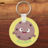 Niedlicher Smart-Schokolade-Chip-Cartoon Schlüsselanhänger (Vorderseite)