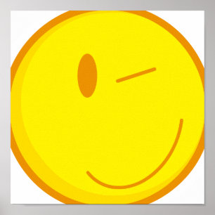 niedlicher Smiley Poster